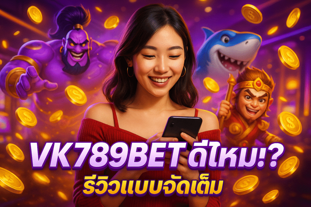 VK789BET ดีไหม? รีวิวแบบจัดเต็ม