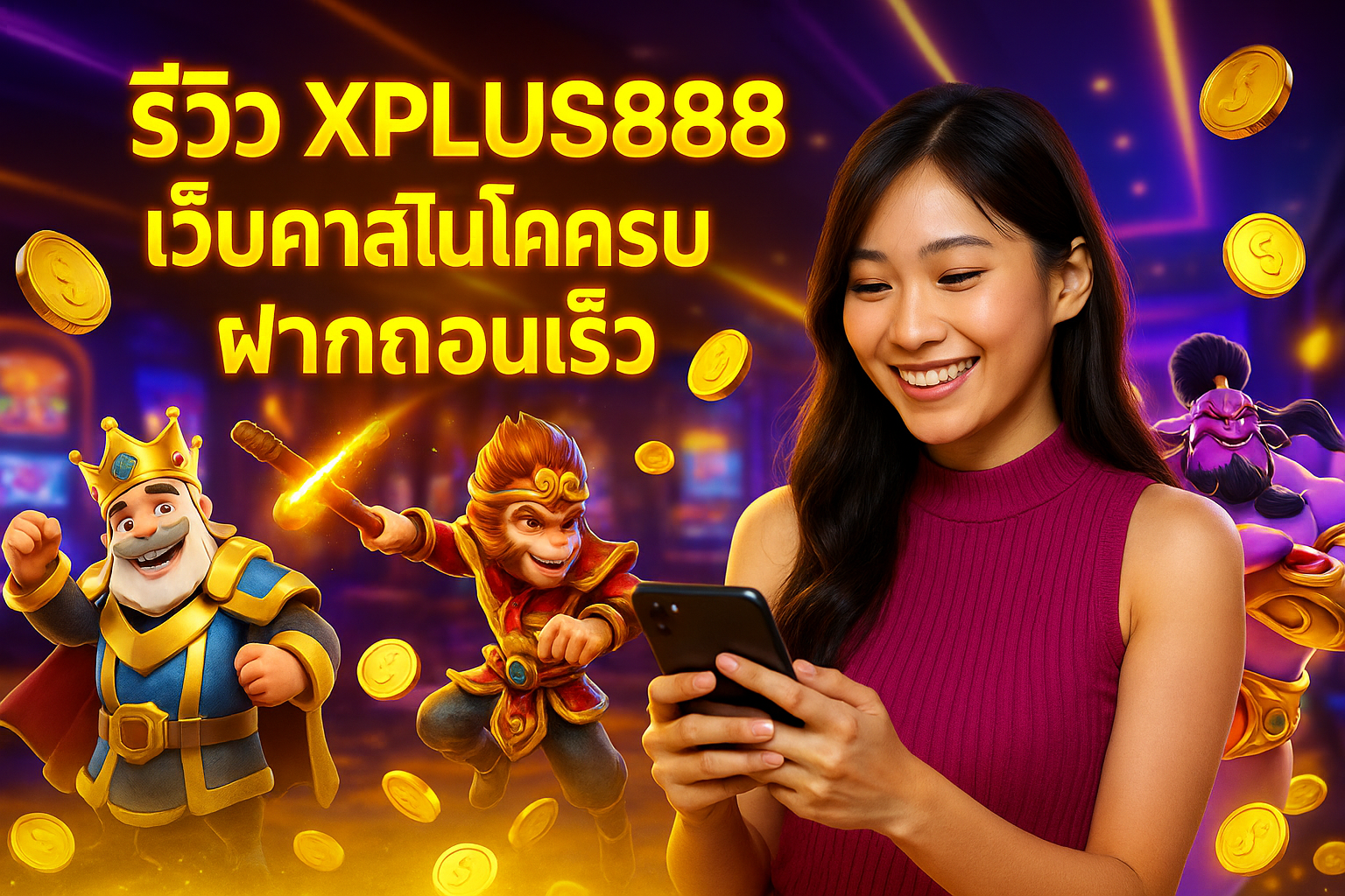 รีวิว XPLUS888 เว็บคาสิโนครบ ฝากถอนเร็ว