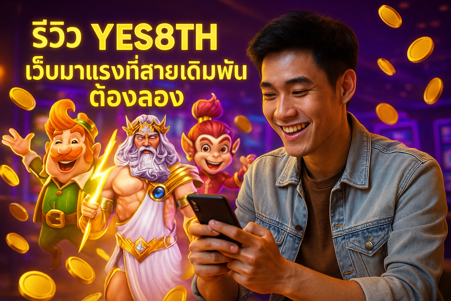 รีวิว YES8TH เว็บมาแรงที่สายเดิมพันต้องลอง